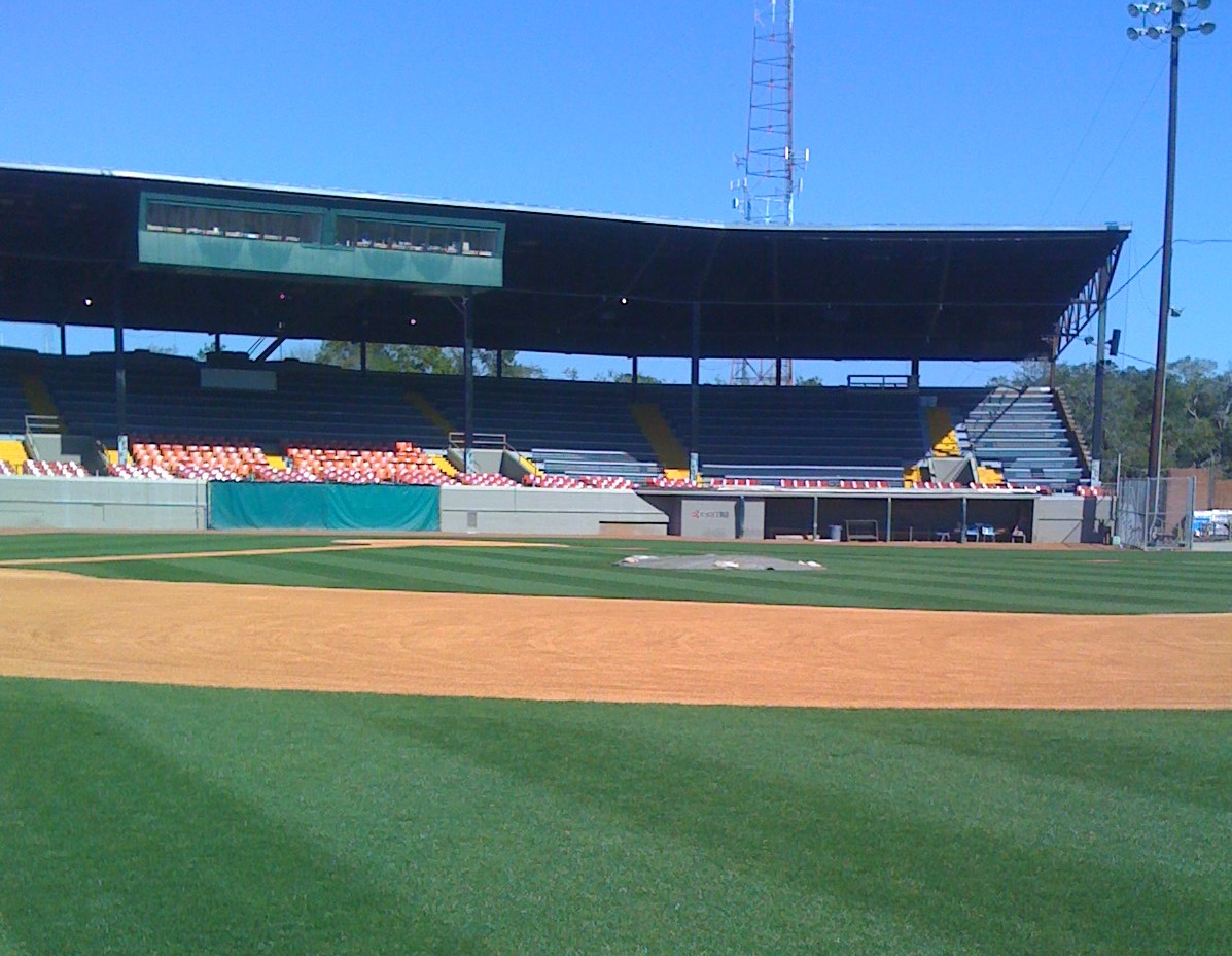 Savannah Sand Gnats Grayson Stadium field